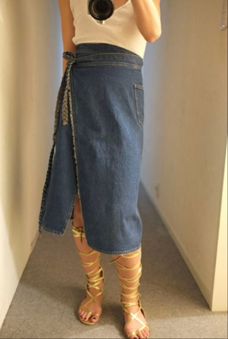 フミカウチダ　FUMIKA_UCHIDA デニムスカート