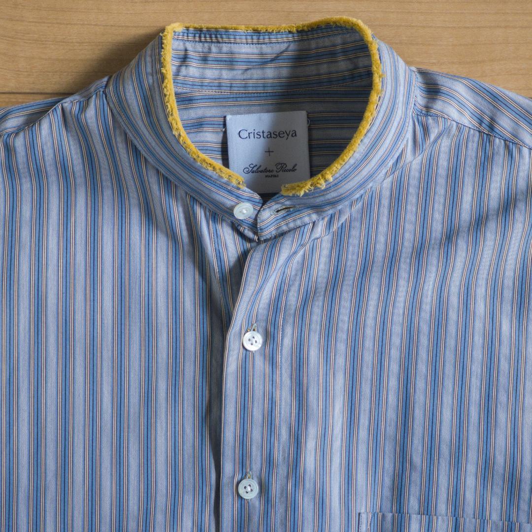 クリスタセヤ Cristaseya handmade mao shirt