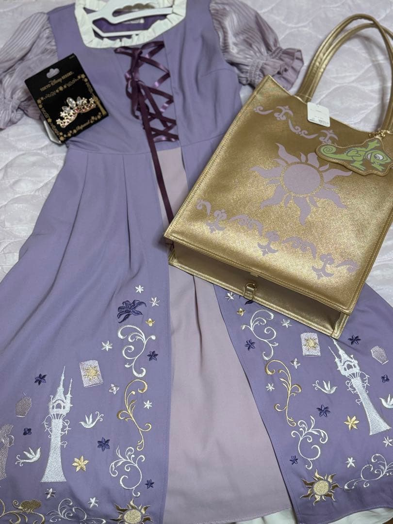 最終値下げ【美品&新品】axss ラプンツェル　しまむらコラボ SET