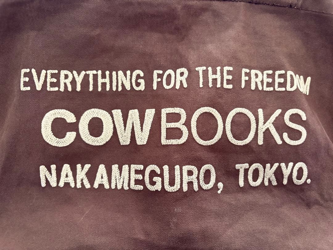 COW BOOKS トートバッグ ブラウン