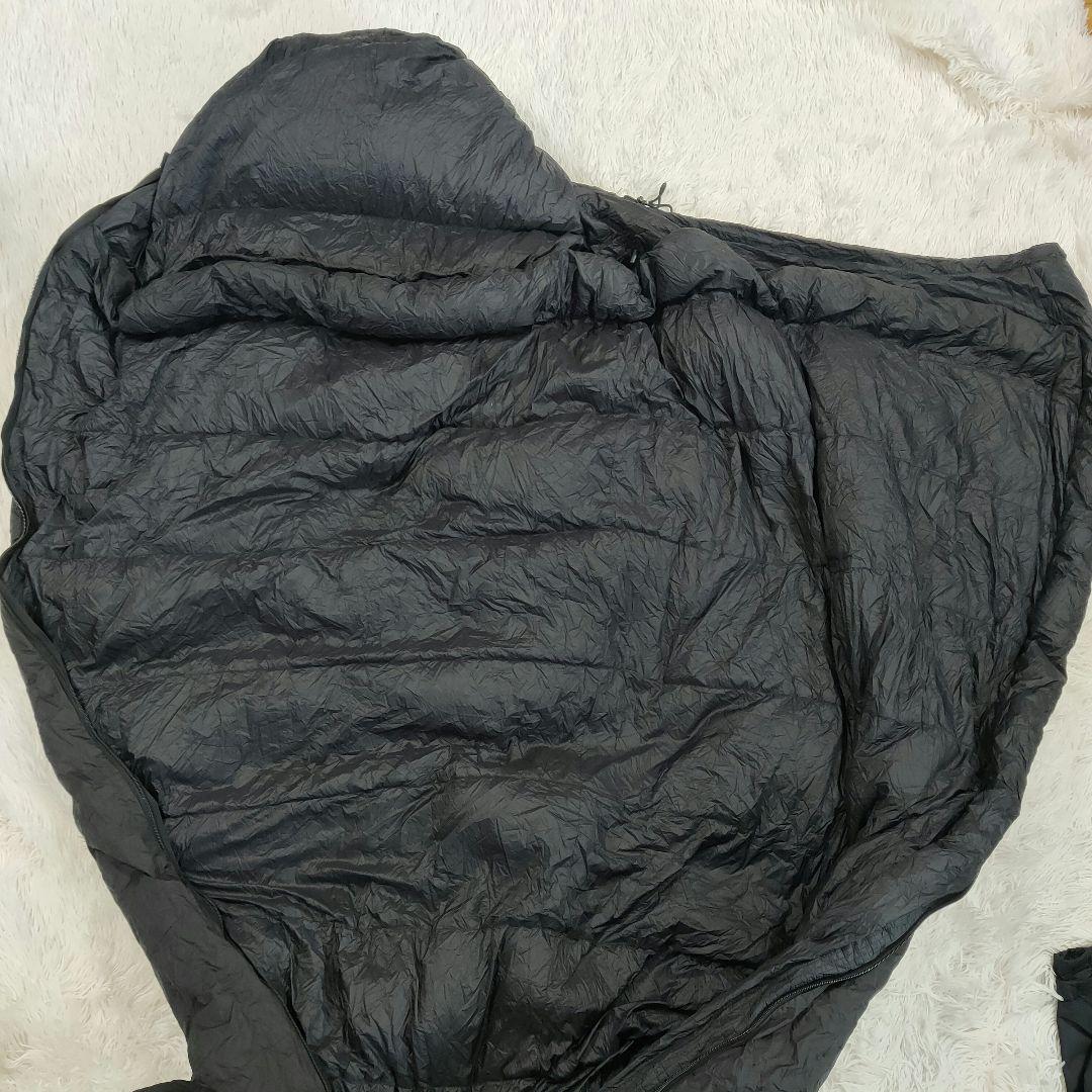 【美品】NANGA ナンガ オーロラライト 600DX オールブラックレギュラー