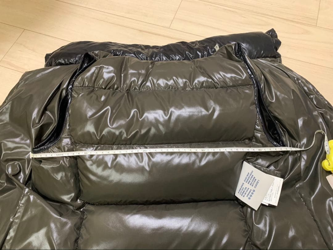 T-MUNE モンクレールブラック ダウンベスト フード付き　GALENE