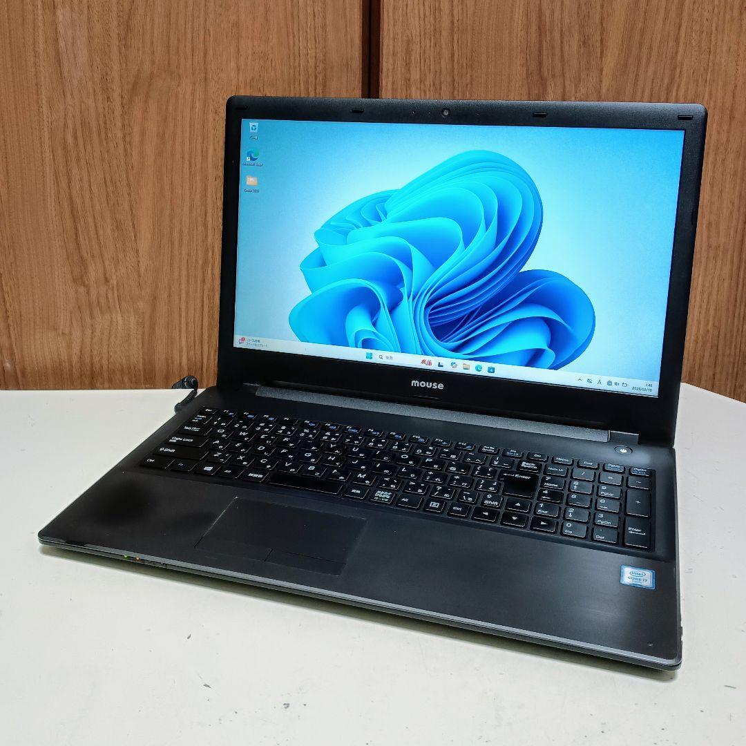 mouse Corei7 メモリ8GB 新品SSD256GB Webカメラ
