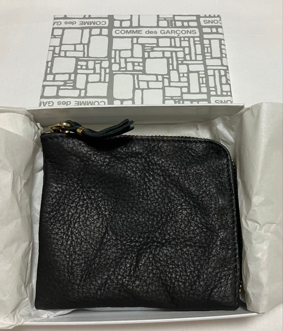 未使用★COMME des GARCONS★コムデギャルソン★本革財布★ブラック