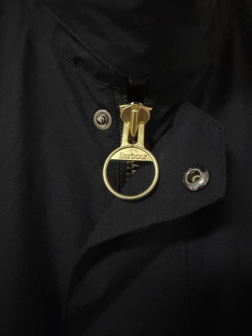 Barbour フィールドジャケット ブラック サイズ36タータンチェック英国製