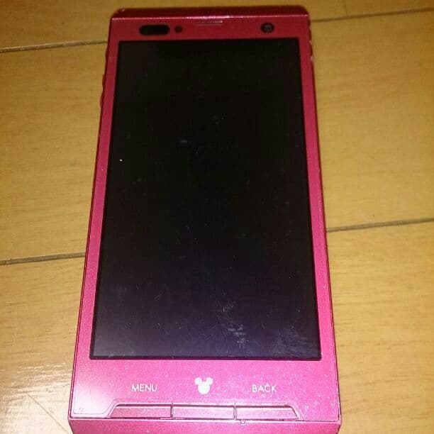 docomo F08D ディズニー携帯