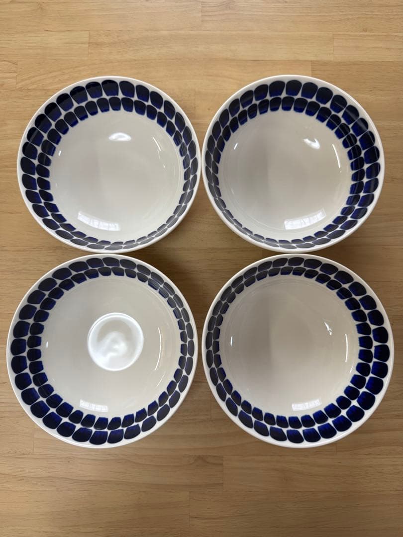 ARABIA 24h トゥオキオ 18㎝ ボウル 4個