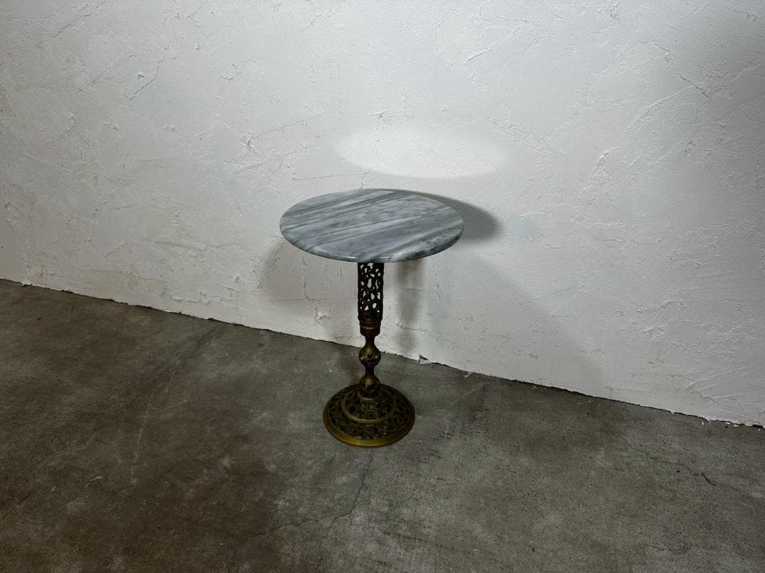 『イタリア製』 大理石テーブル サイドテーブル 花台 飾台 RWcen31