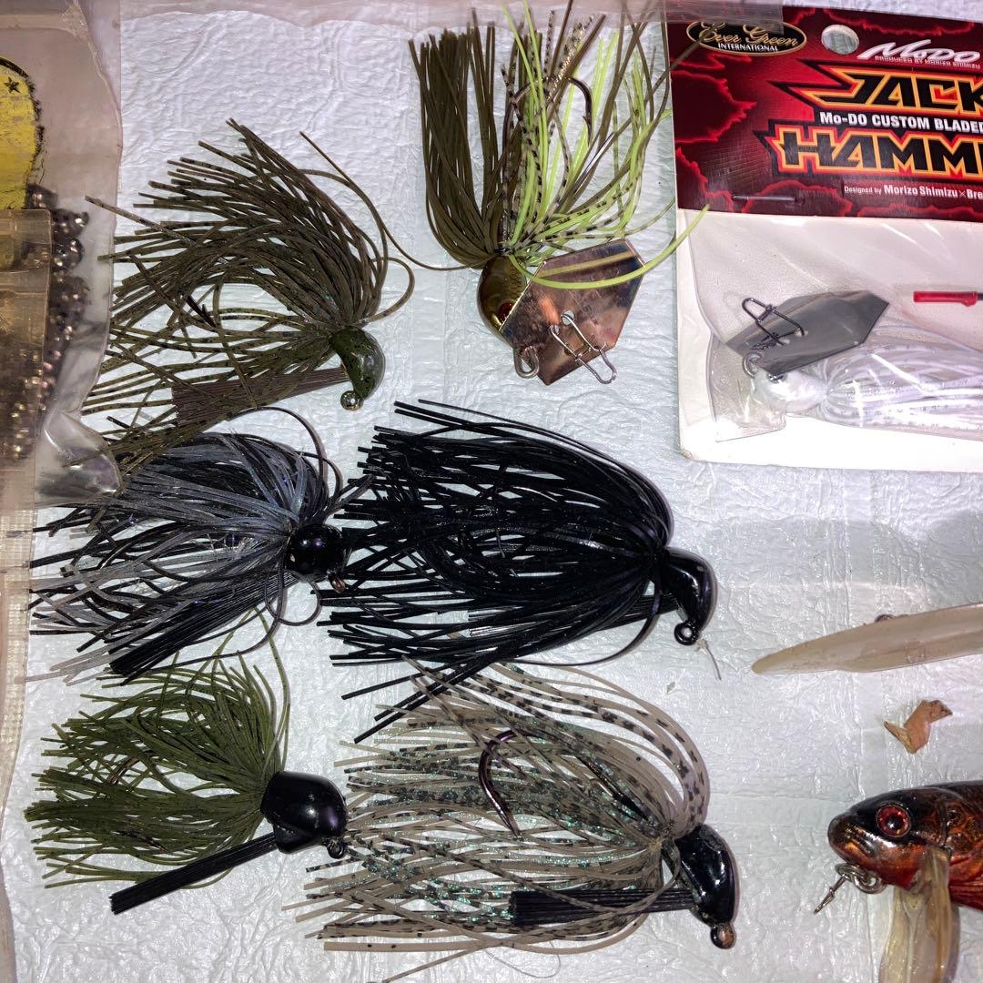 ルアー　まとめ売り　バス釣り　大量セット　ワーム　ボックス付き