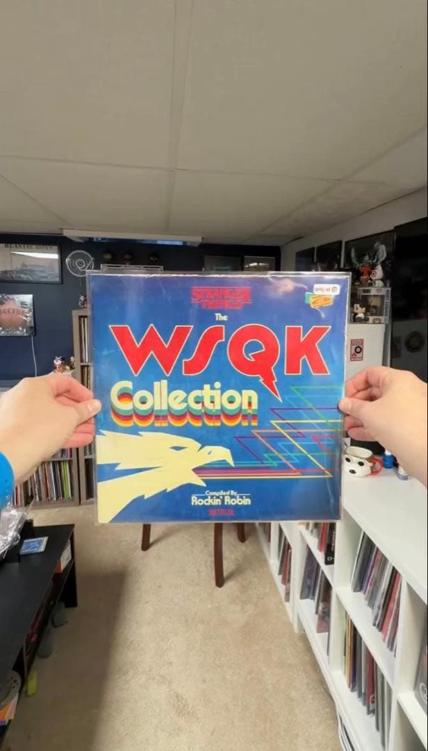 【日本未発売】新品未開封　ストレンジャーシングス　WSQKレコード