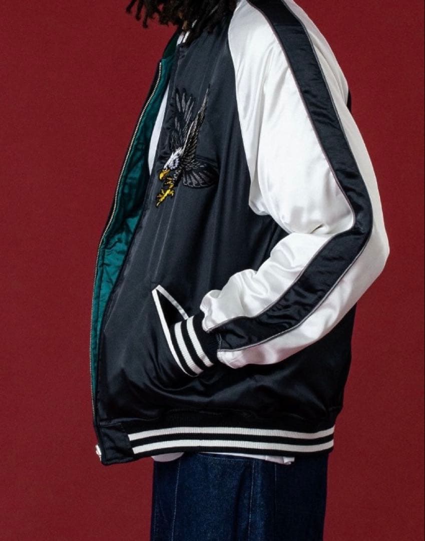 XLARGE リバーシブル　スーベニアジャケット　Mスカジャン