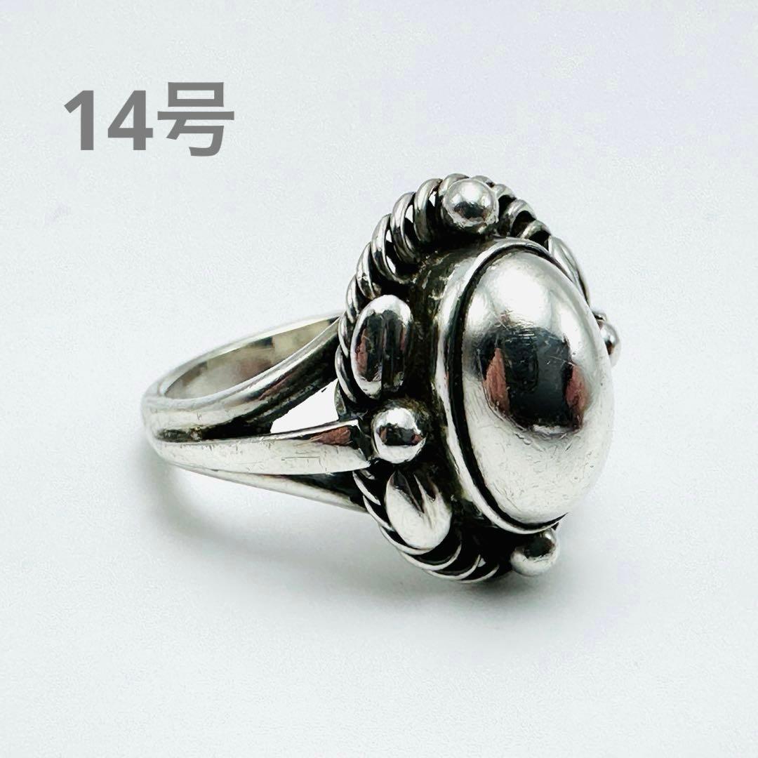   1A リング　トケイソウ　14号　シルバー　925S