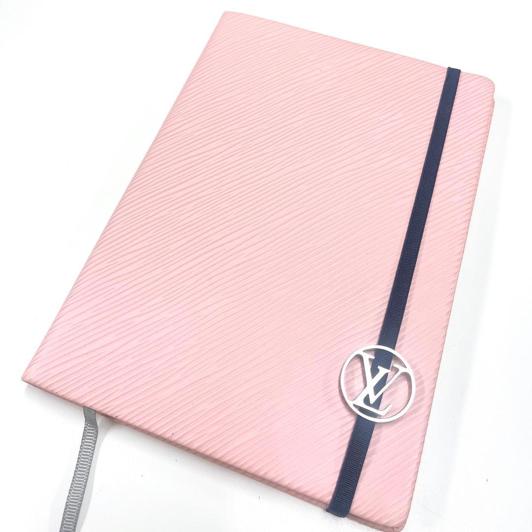 LOUIS VUITTON ルイヴィトン ノートブック エピレザー ピンク