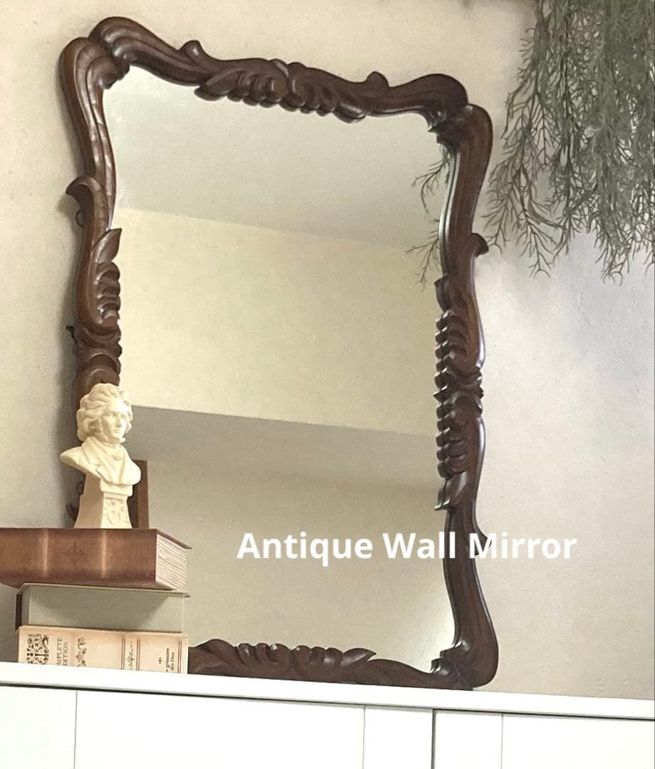 アンティーク ウォールミラー　68×48 大きめです