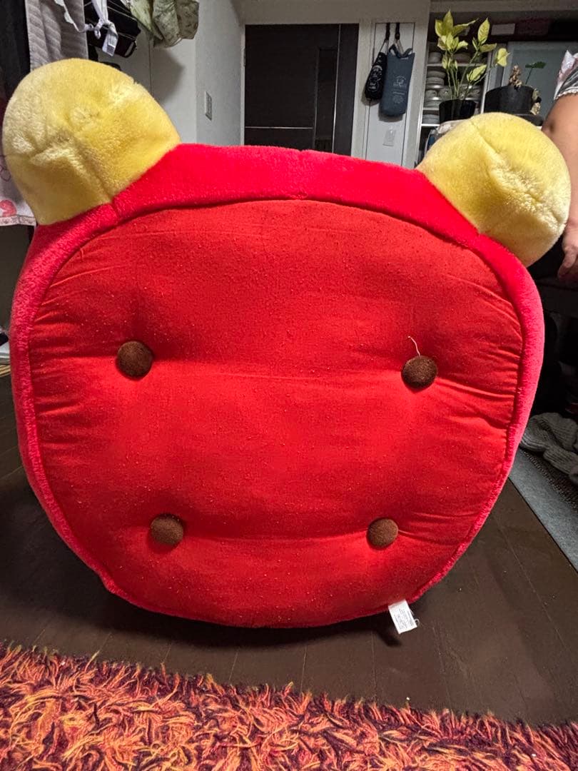 【販売終了】ディズニー プーさん＆ミッキー 大きめ座椅子 2点セット