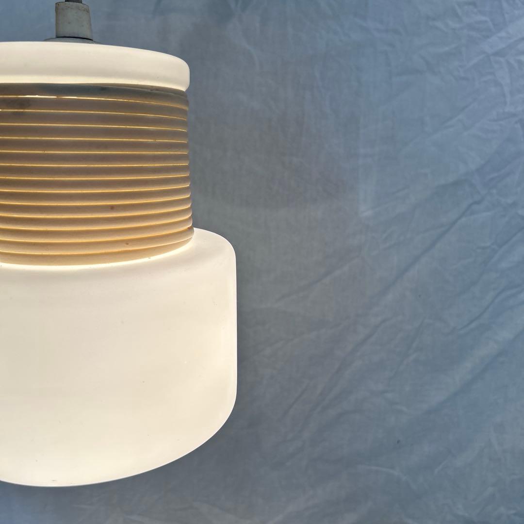 70s80sヴィンテージランプ 北欧　ガラス　ミッドセンチュリー　ポストモダン