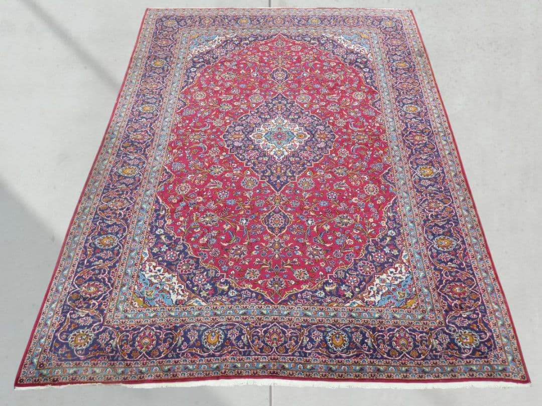 大判　ペルシャ絨毯　401×294cm　イラン産　手織り