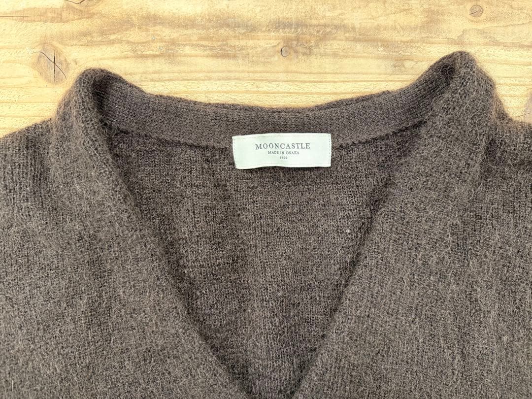 MOONCASTLE ムーンキャッスル MOHAIR CARDIGAN M