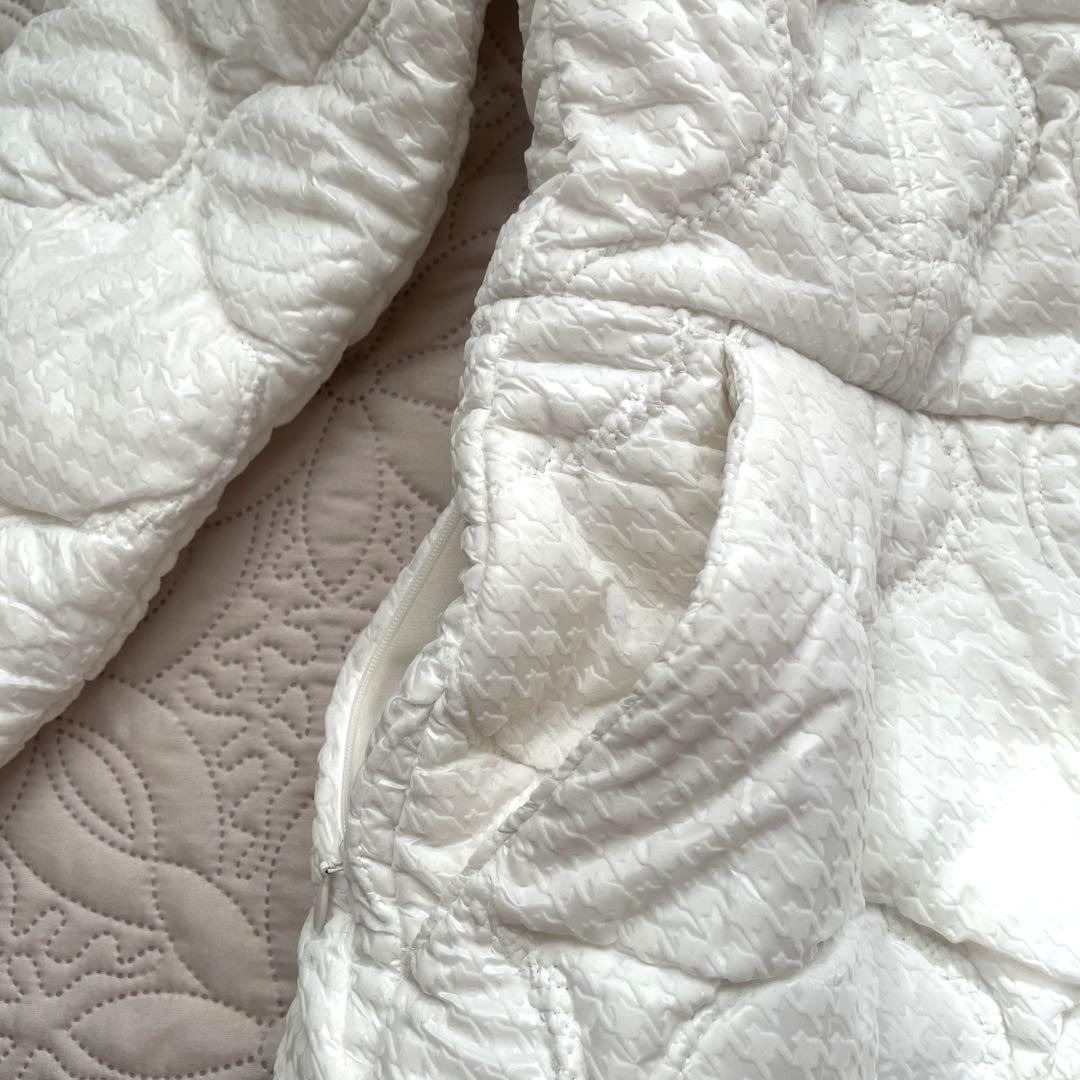 MASTER BUNNY EDITION ゴルフウエア　中綿ワンピースコート白