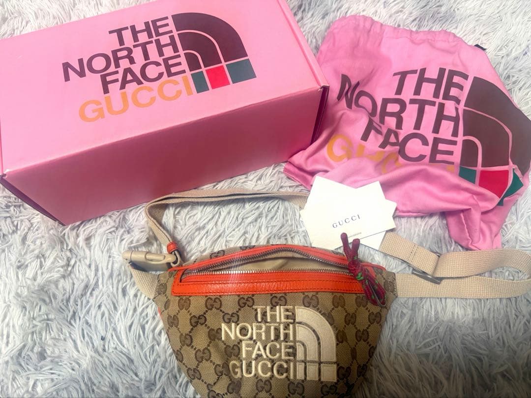 す*ー様 【極美品】GUCCI × THE NORTH FACE コラボ ボディ