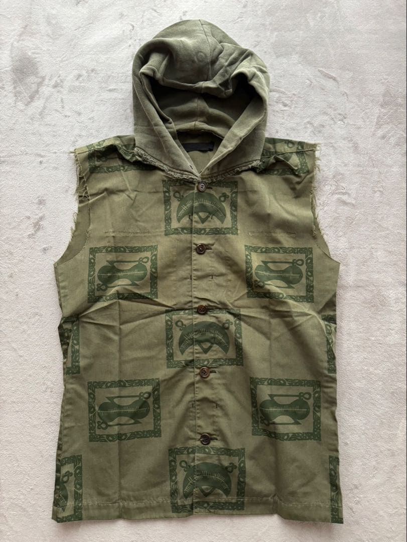 UNDERCOVER 03SS SCAB期 ノースリーブシャツ メンズ