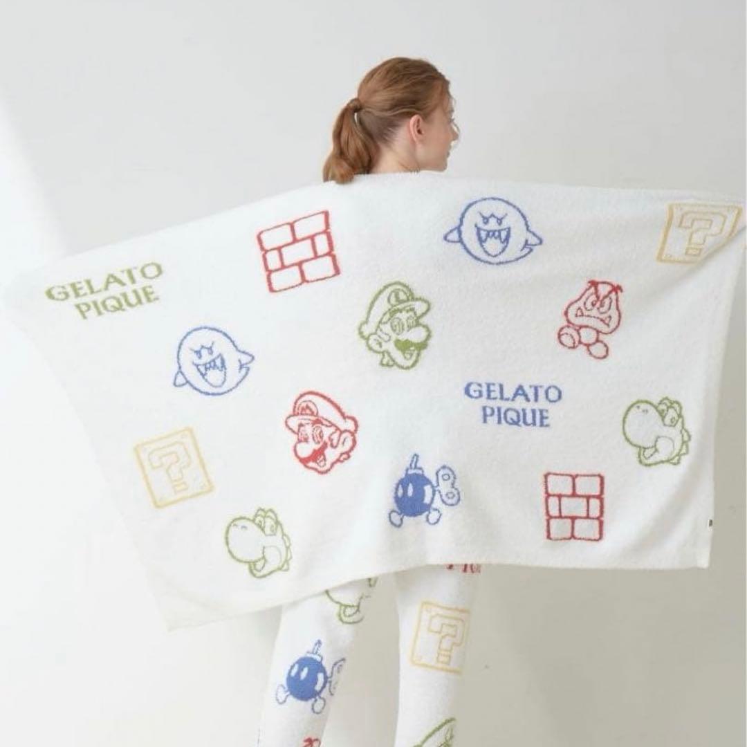 GELATO PIQUE ジェラートピケ スーパーマリオブランケット