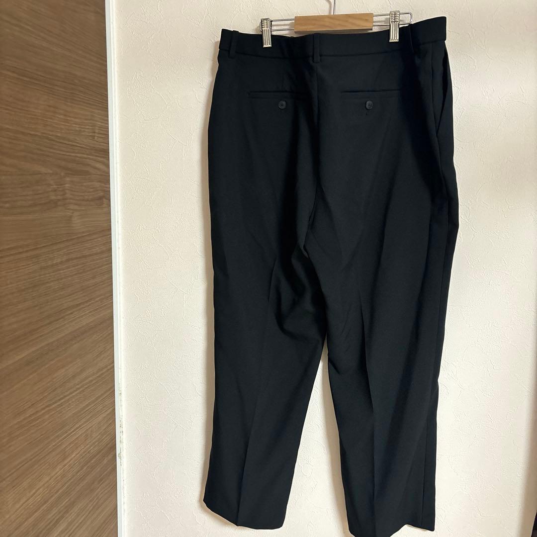 【美品】ユニクロ　感動スーツ　上下セット　大きいサイズ　XXL 3XL 黒