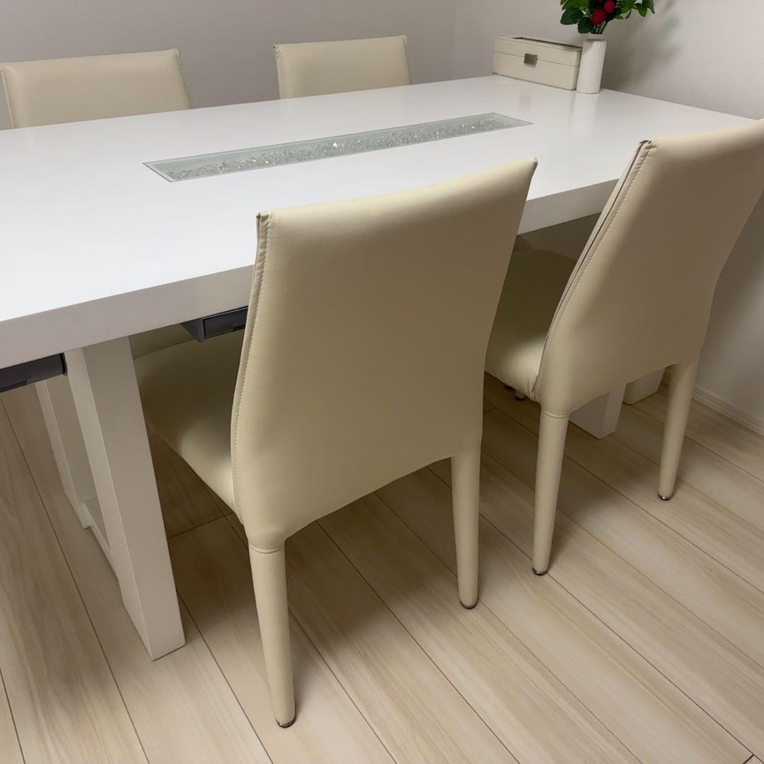 大塚家具購入♡秋田木工　スワロフスキー　ダイニングテーブル♡