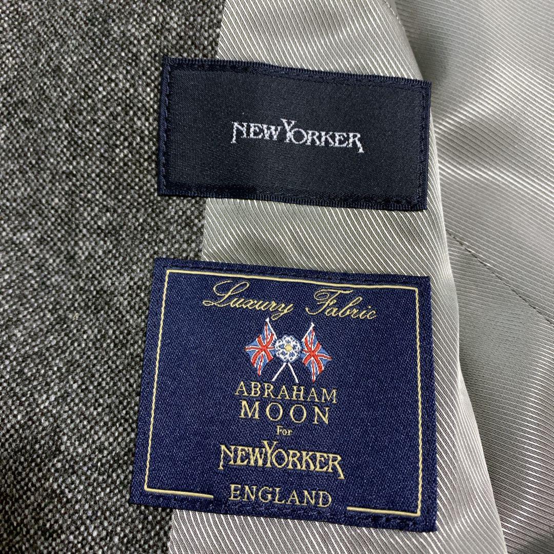 NEWYORKER×ABRAHAMMOON セットアップ　ツイード　大きいサイズ