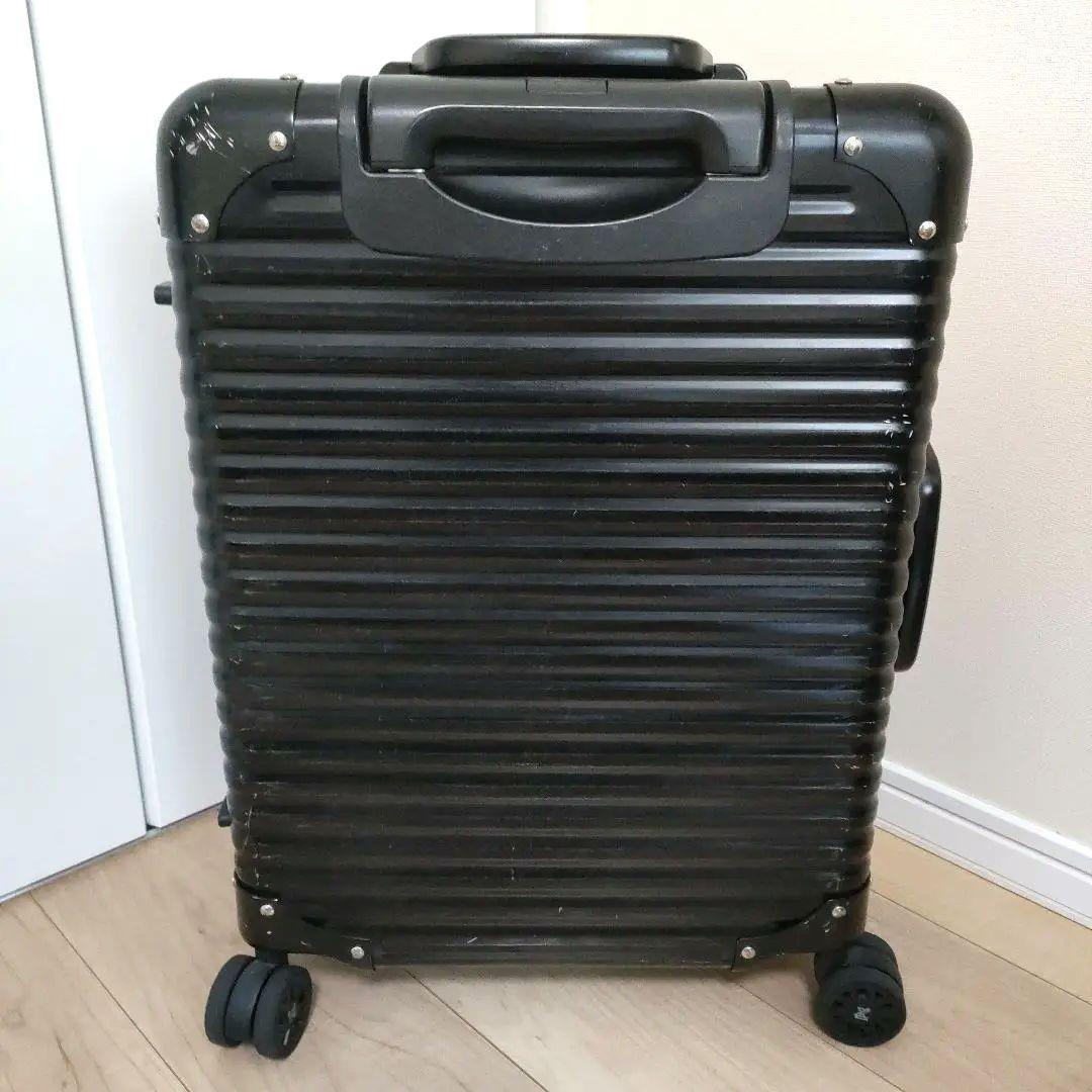 LANZZO ランツォ スーツケース 4輪 アルミ 機内 黒 TSA 33L