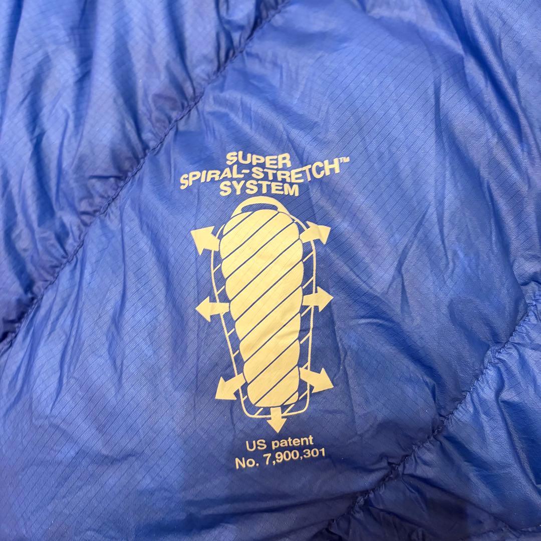 【美品】モンベル U.L.スーパースパイラルダウンハガー800 #3 900#5