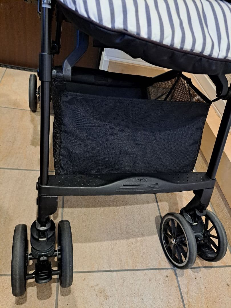 Combi スゴカルα ベビーカー HT ストライプベージュ