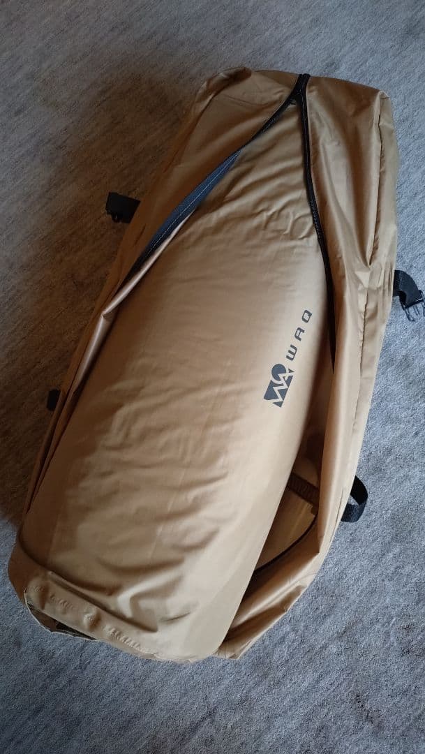 【美品】WAQ リラクシング キャンプマット シングル インフレーサブル