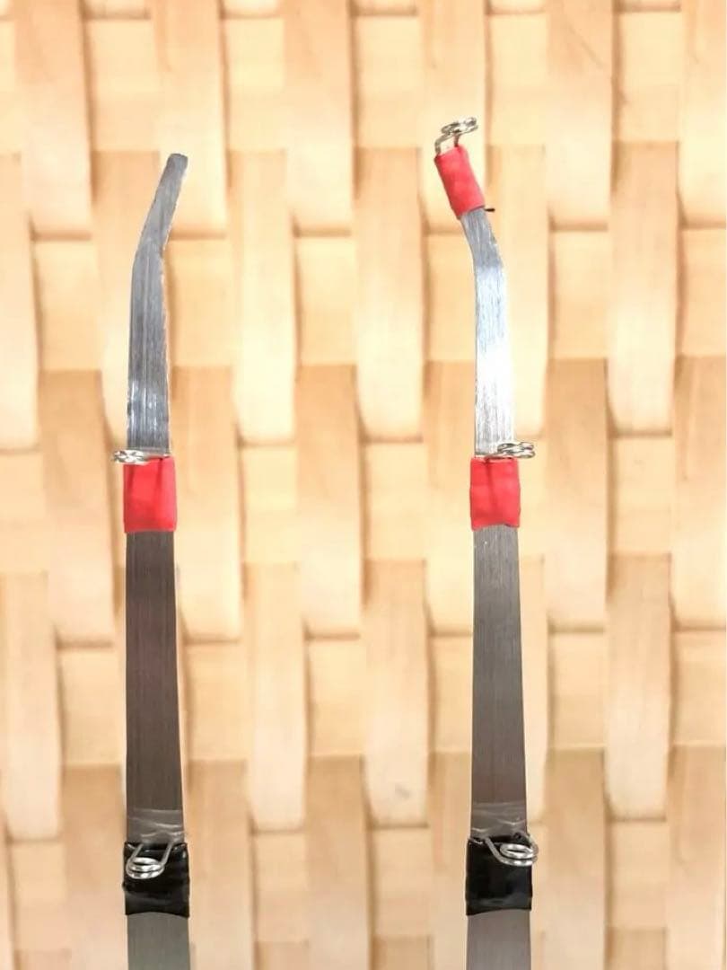 ワカサギステンレス穂先　右手用 左手用2セット