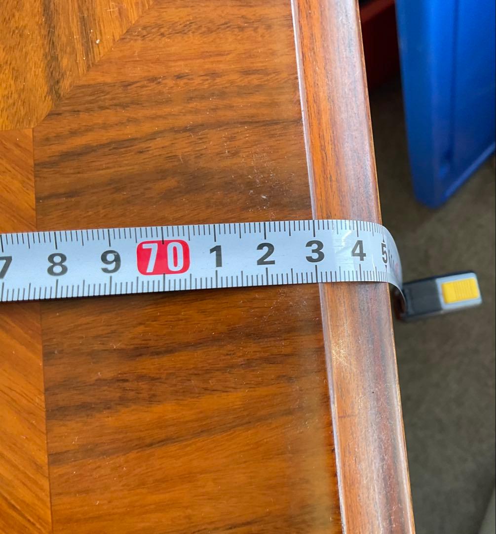 木製装飾チェスト 3段　猫脚　イタリア