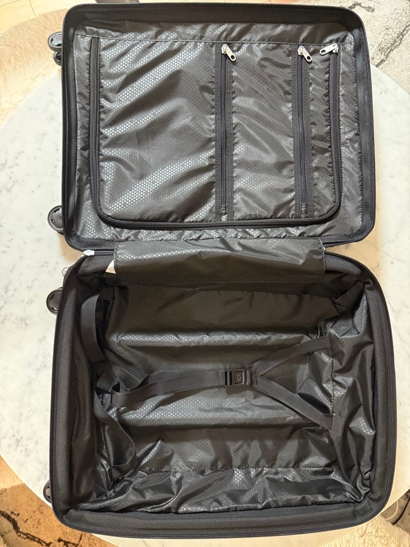 美品Samsoniteアップスケープスピナー55 エキスパンダブルブラック