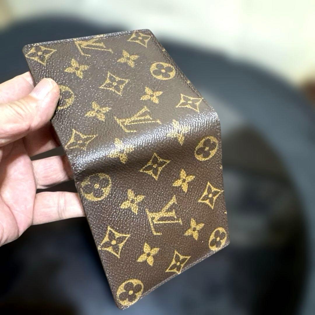 ⑩☆優良品☆ モノグラム♪マルコ☆2つ折り財布★ポケットあり