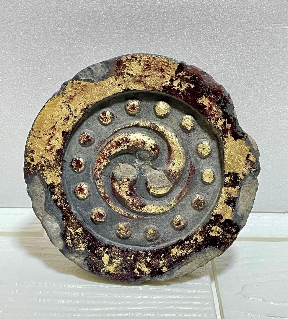 ◎伝聚楽第 金箔軒丸瓦 豊臣秀吉 豊臣秀次 検：伏見城 安土桃山時代