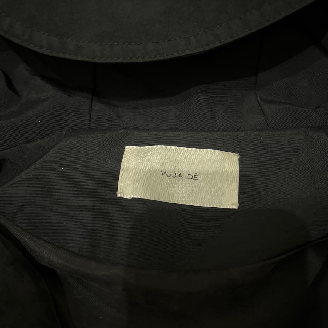 vujade enzo double zip jacket black ナイロン