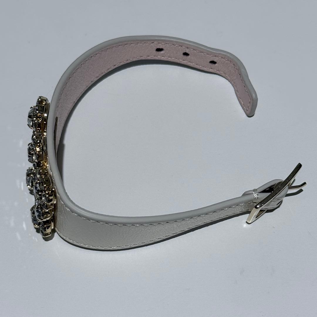 ロジェヴィヴィエ エフロレッセンス レザー ブレスレット