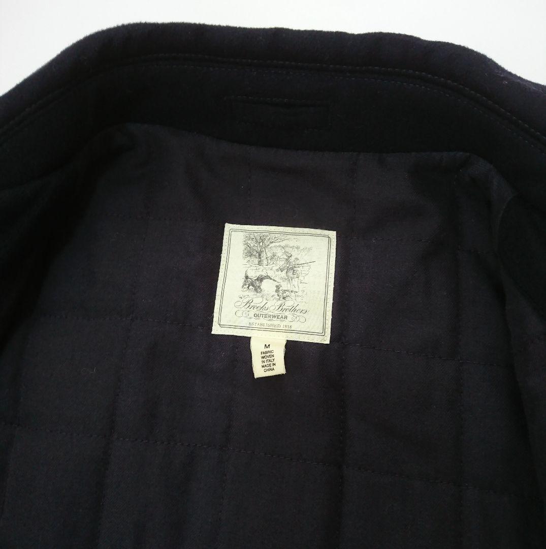 ブルックスブラザーズ✨ロロピアーナ コート ウール ネイビー レインシステム