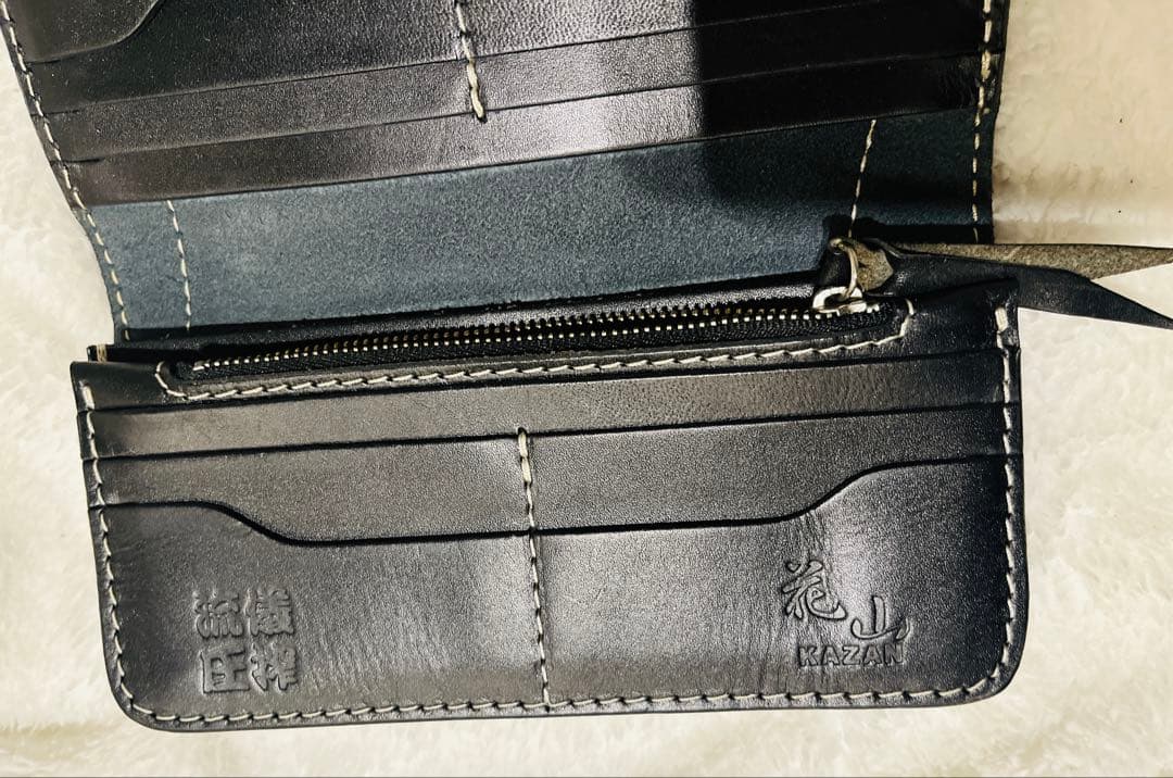 【お値下げ中】　花山　財布　流儀圧搾