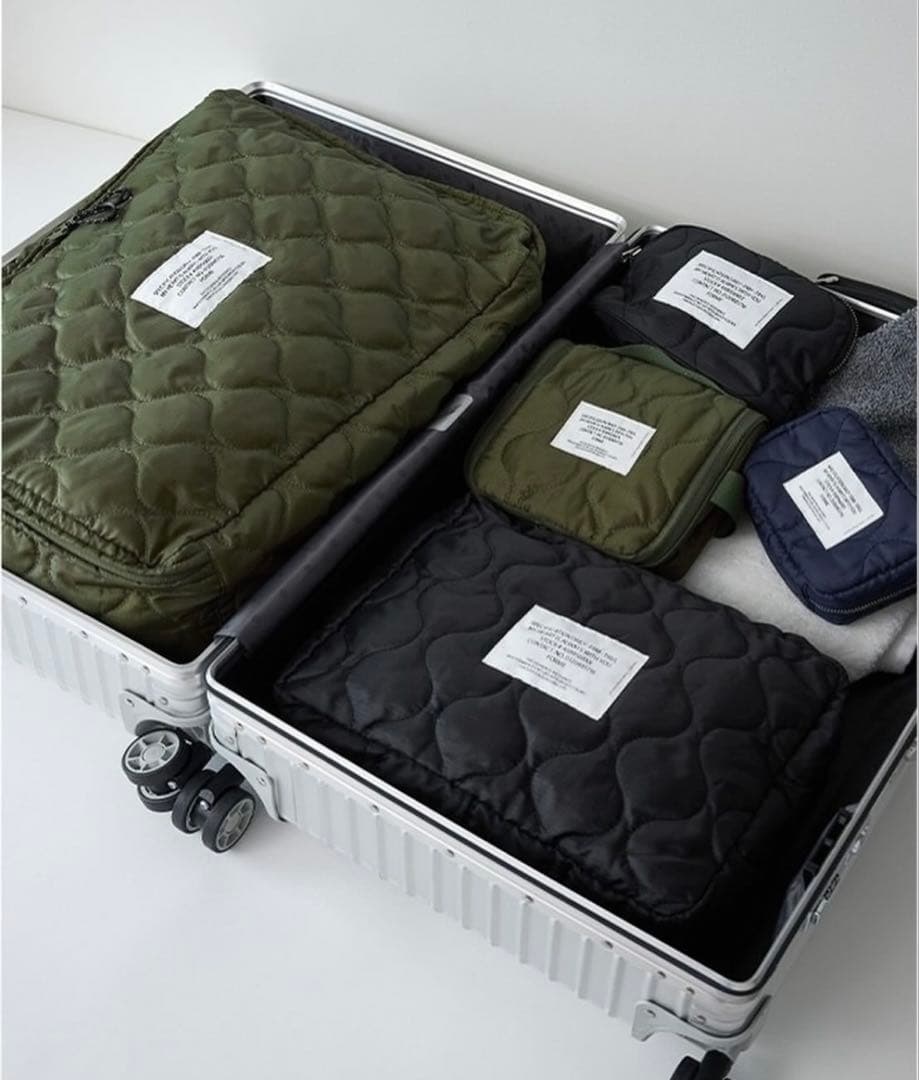 【未開封】FORME東原亜希トラベルポーチ3セットブラック【定価14,300円】