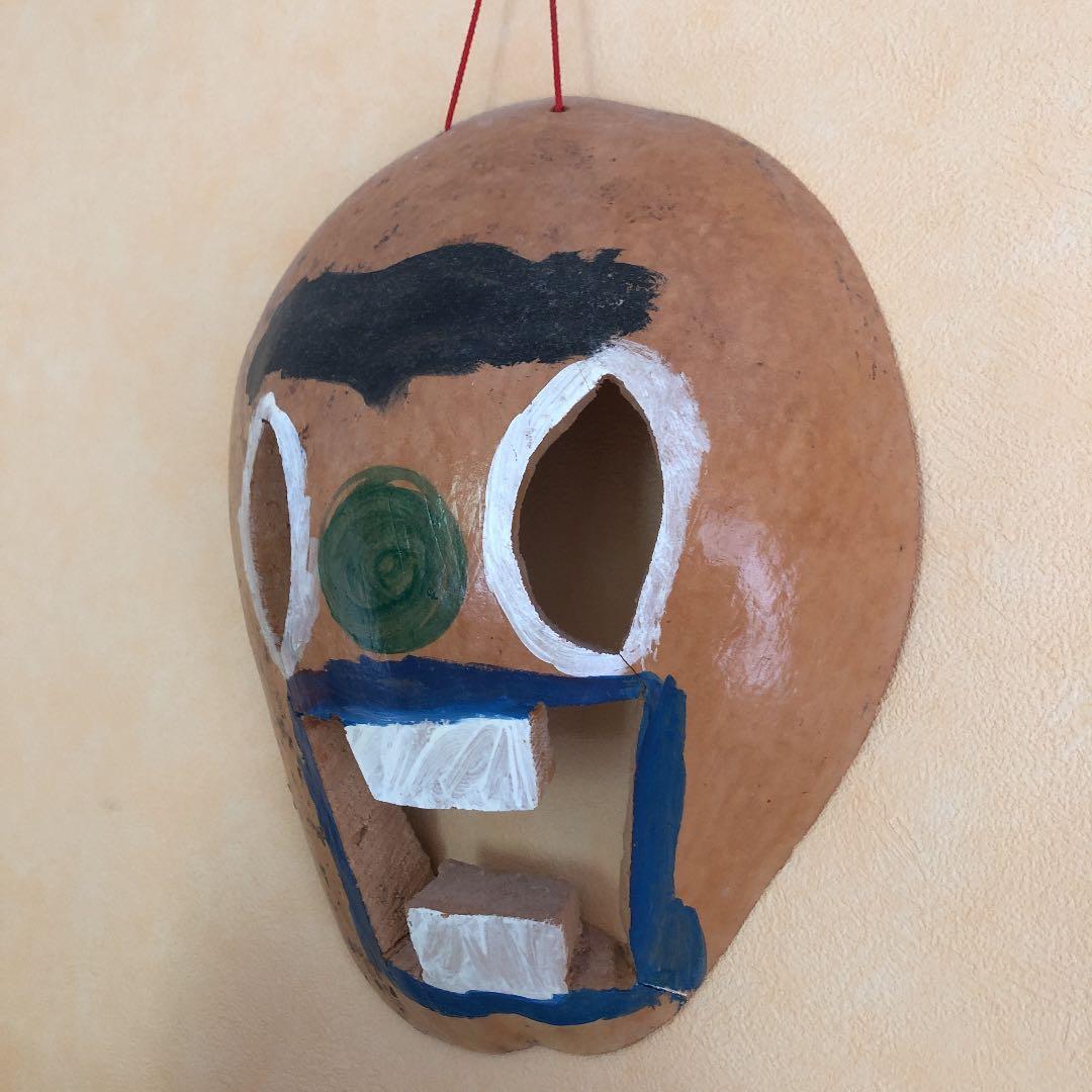 小学生のとき修学旅行で作ったお面