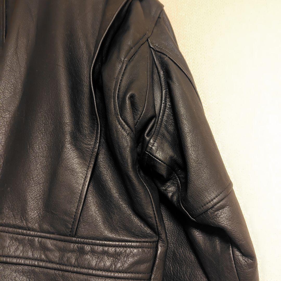 【SALE】A-2 黒レザーフライトジャケット