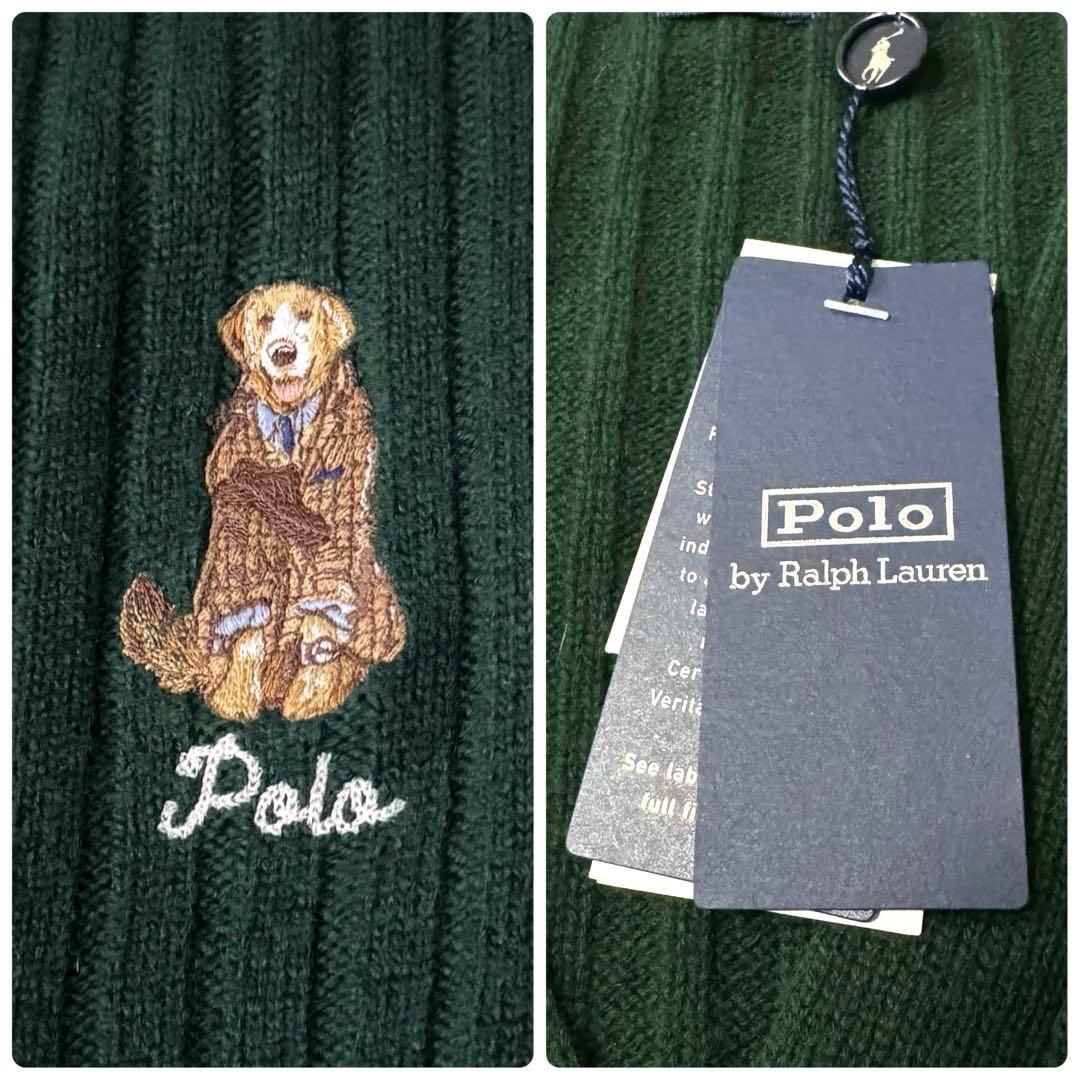 現行モデル✨ポロバイラルフローレン カーディガン ポロレトリバー 新品 25AW
