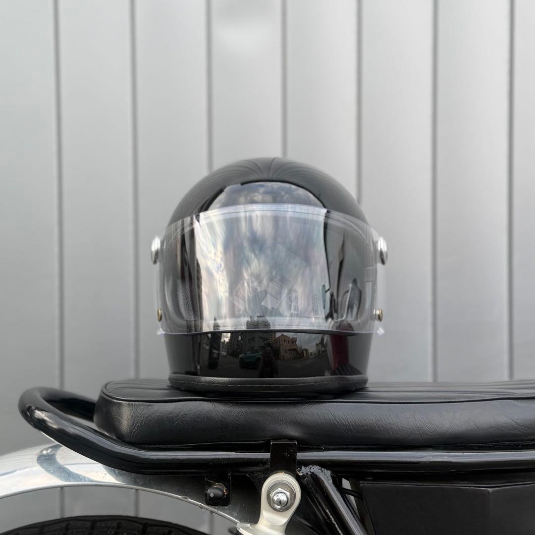 クラシックビンテージスタイル　フルフェイス　Lサイズ　族ヘル　STAR STR