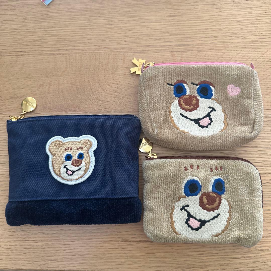 Loverary by Feiler フェイラー　テディ　ポーチ　セット