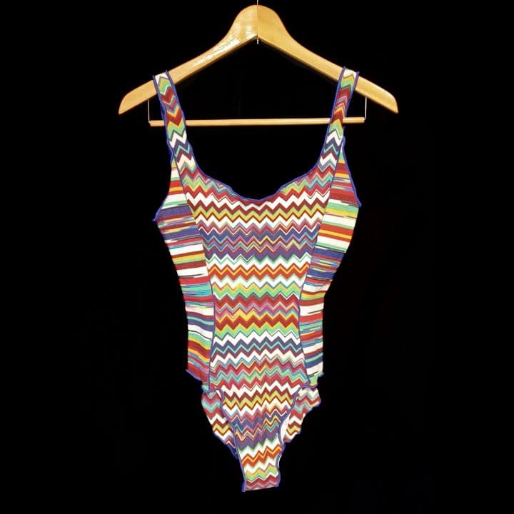 【未使用品】MISSONI/ミッソーニ★ワンピーススイムウェア/水着46