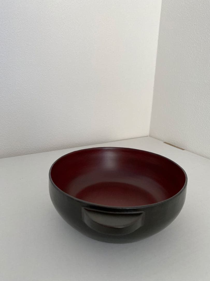 太田修嗣　漆器　耳付きスープ椀　2個セット